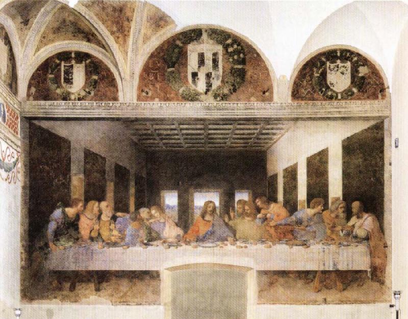 LEONARDO da Vinci Last Supper Germany oil painting art